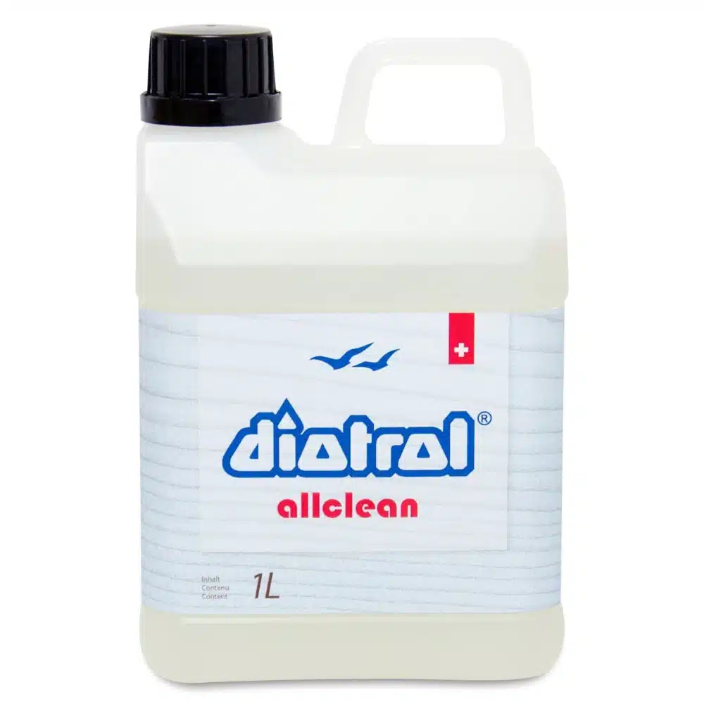 Diotrol-Allclean_Konzentrat Diotrol Allclean Konzentrat ist ein biologischer Universalreiniger, der stark sowie professionell entfettet und hygienisch rein Schmutz entfernt.